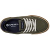 Sperry Unisex-Child Harbor Tide Jr(Olive Washable)