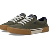 Sperry Unisex-Child Harbor Tide Jr(Olive Washable)