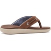 Sperry boys Seafish Flip Flop Sandals (Little Kid/Big Kid)(Honey Carmel)