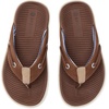 Sperry boys Seafish Flip Flop Sandals (Little Kid/Big Kid)(Honey Carmel)
