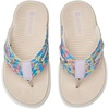 Sperry girls Parrotfish Flip Flop Sandals (Little Kid/Big Kid)(Multi Color Woven Fabric)