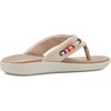 Sperry girls Parrotfish Flip Flop Sandals (Little Kid/Big Kid)(Sandstone Nubuck Pu)