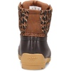 Sperry unisex-child Port Boot(Leopard)