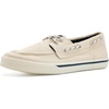 Sperry Boys Bahama Sneaker (Little Kid/Big Kid)(Bone Washed Canvas)