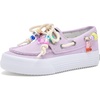 Sperry Girls Bahama Platform (Little Kid/Big Kid)(Blue Aura With Beads)