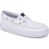 Sperry Girls Bahama Platform (Little Kid/Big Kid)(White 1)