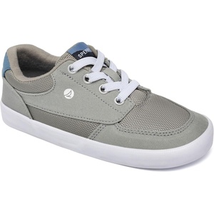 Sperry Boys’ Boardwalk Sneaker Washable (Little Kid/Big Kid)(Grey 2)