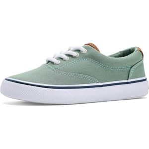 Sperry Boy’s CVO Striper Ii (Little Big Kid) Sneaker(Sage Green Canvas)