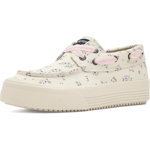 Sperry Girls Bahama Platform (Little Kid/Big Kid)(Bone Ditsy Floral)