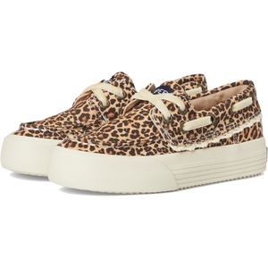 Sperry Girls Bahama Platform (Little Kid/Big Kid)(Cheetah)