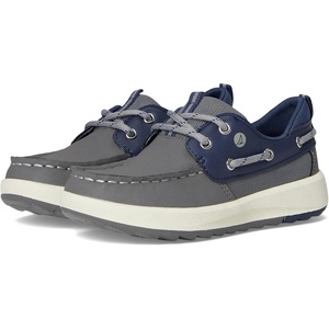 Sperry Unisex-Child Fairwater Plushwave(Grey)
