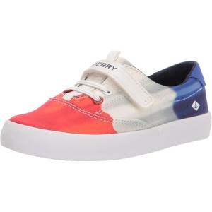 Sperry Unisex-Child Spinnaker Washable Jr(Red/White/Blue)