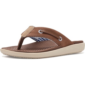 Sperry boys Seafish Flip Flop Sandals (Little Kid/Big Kid)(Honey Carmel)