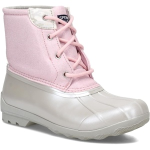 Sperry unisex-child Port Boot(Pink Camo)