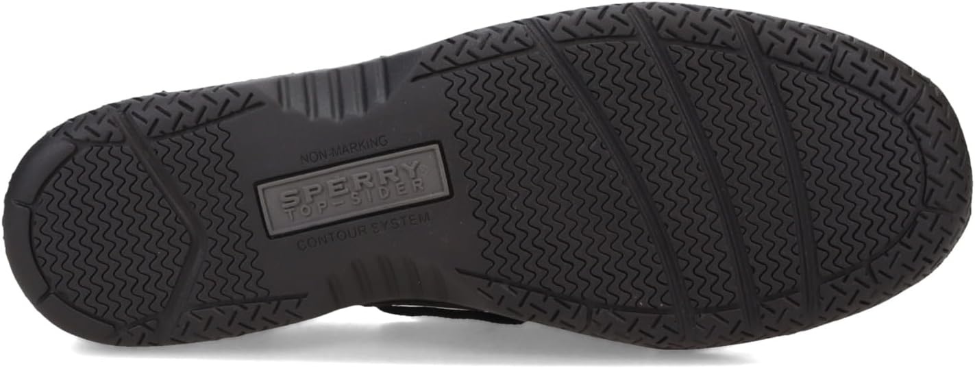 image:imageSperry Mens Billfish 3Eye Leather Boat ShoeBlack Leather