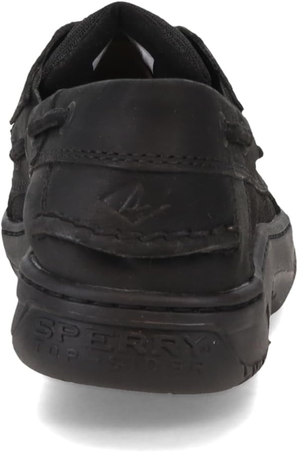 image:imageSperry Mens Billfish 3Eye Leather Boat ShoeBlack Leather