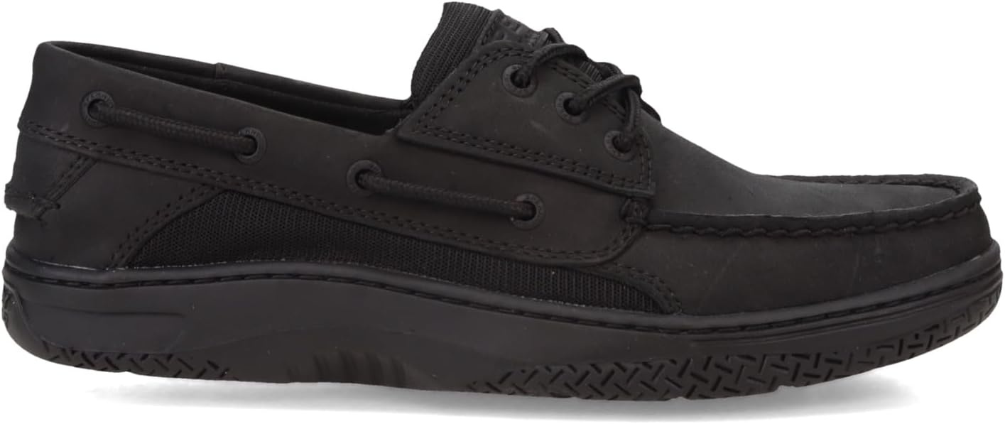 image:imageSperry Mens Billfish 3Eye Leather Boat ShoeBlack Leather