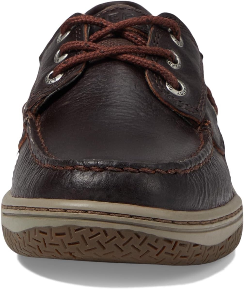 image:imageSperry Mens Billfish 3Eye Leather Boat ShoeBrown Combo