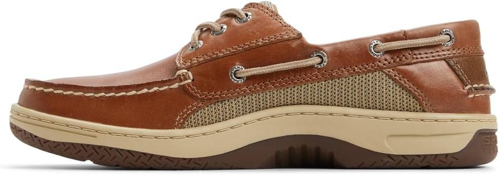 image:imageSperry Mens Billfish 3Eye Leather Boat ShoeCognac