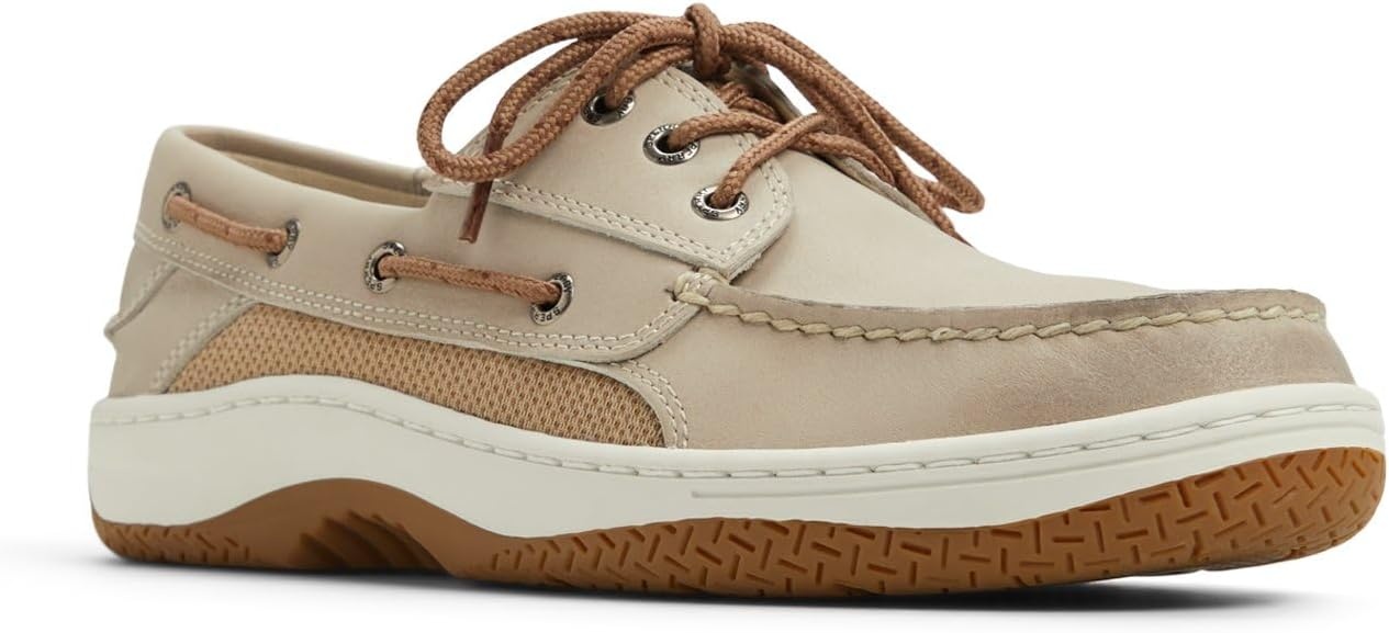 image:imageSperry Mens Billfish 3Eye Leather Boat ShoeCream