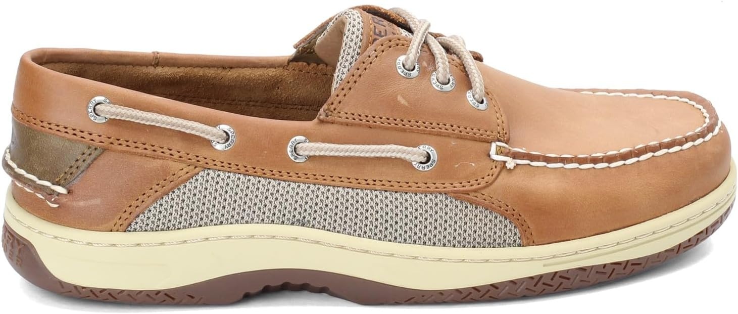 image:imageSperry Mens Billfish 3Eye Leather Boat ShoeDark Tan