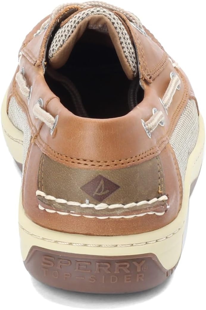image:imageSperry Mens Billfish 3Eye Leather Boat ShoeDark Tan