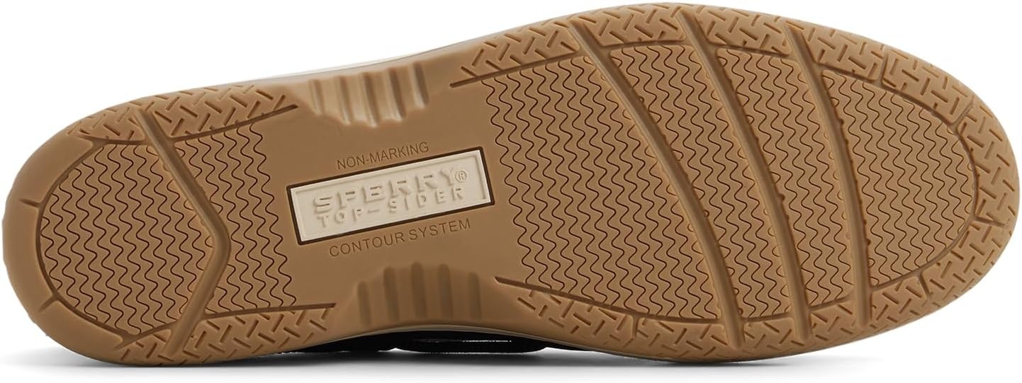 image:imageSperry Mens Billfish 3Eye Leather Boat ShoeJet Black