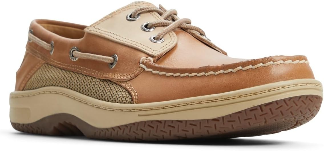 image:imageSperry Mens Billfish 3Eye Leather Boat ShoeLight Brown