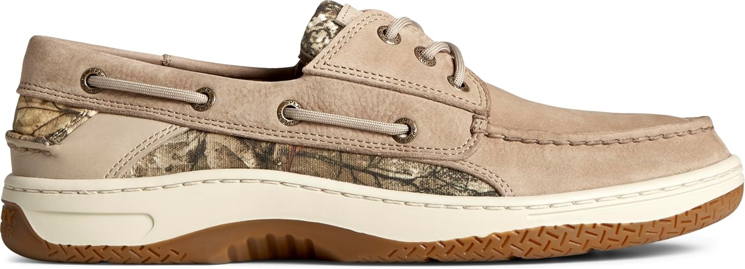 image:imageSperry Mens Billfish 3Eye Leather Boat ShoeMedium Green