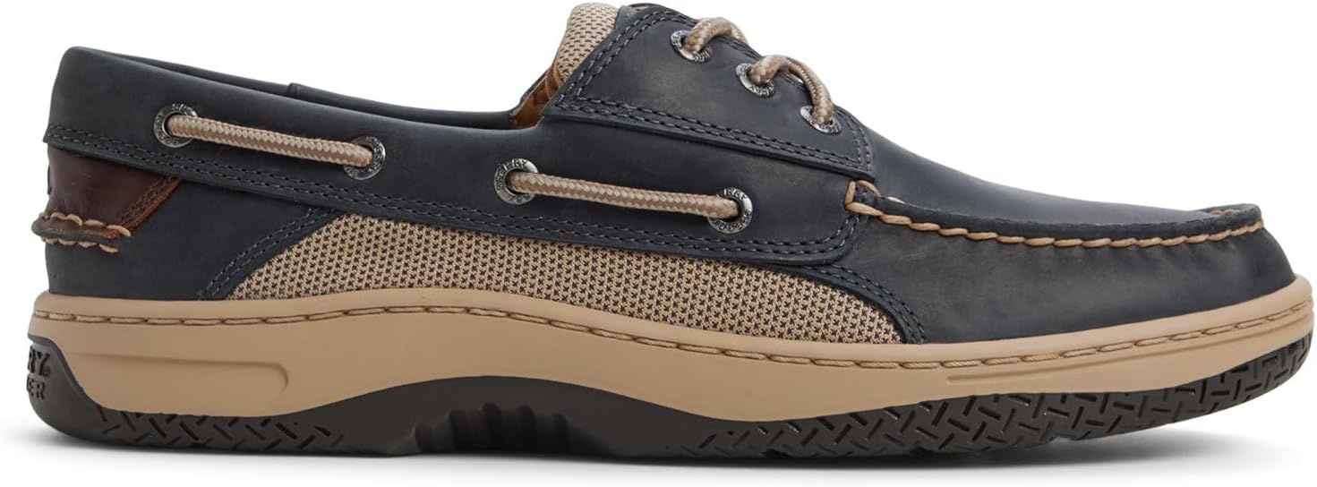 image:imageSperry Mens Billfish 3Eye Leather Boat ShoeNavy