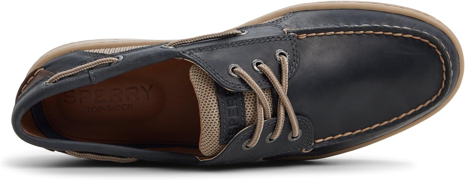 image:imageSperry Mens Billfish 3Eye Leather Boat ShoeNavy