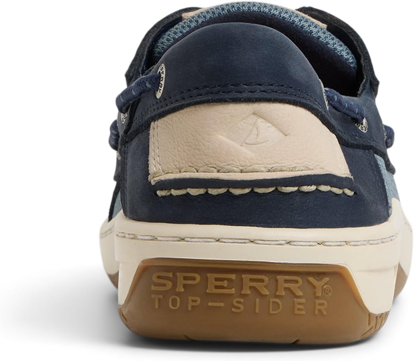 image:imageSperry Mens Billfish 3Eye Leather Boat ShoeNavy Nubuck