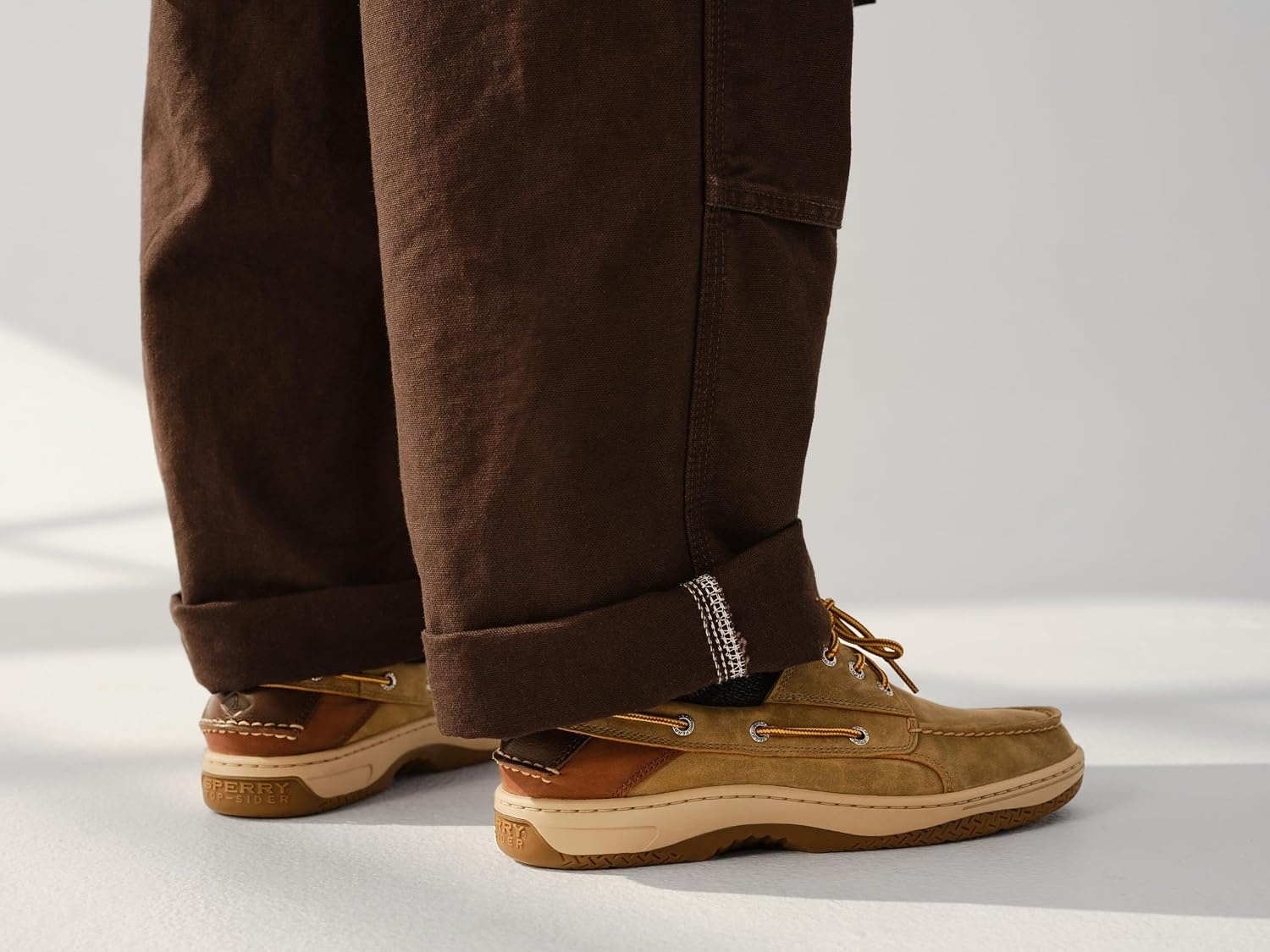 image:imageSperry Mens Billfish 3Eye Leather Boat ShoeTan