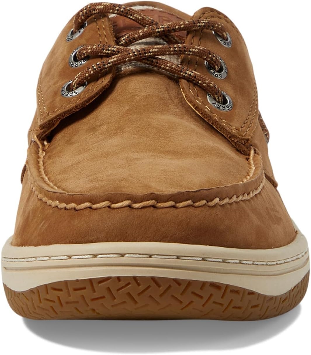 image:imageSperry Mens Billfish 3Eye Leather Boat ShoeTan Nubuck