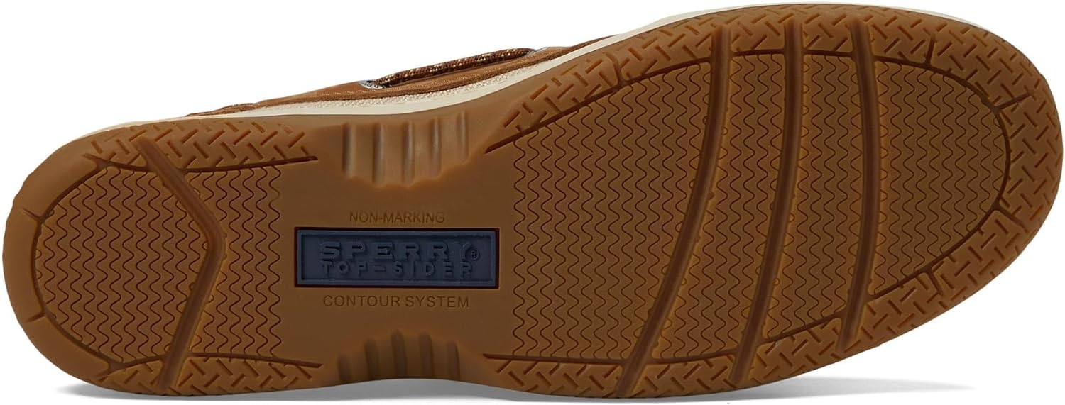 image:imageSperry Mens Billfish 3Eye Leather Boat ShoeTan Nubuck