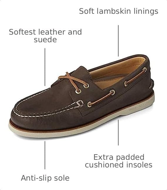 image:imageSperry Mens Gold Cup Authentic Original 2Eye Boat ShoeChocolate