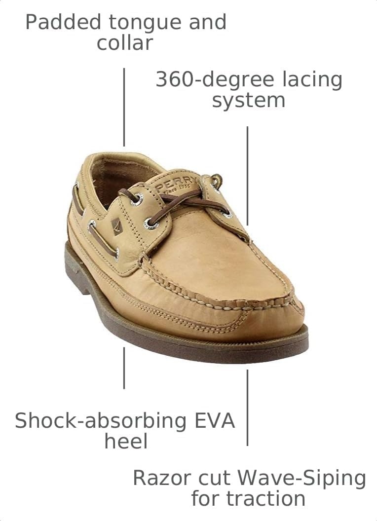 image:imageSperry Mens Mako 2 EyeSmooth Oak