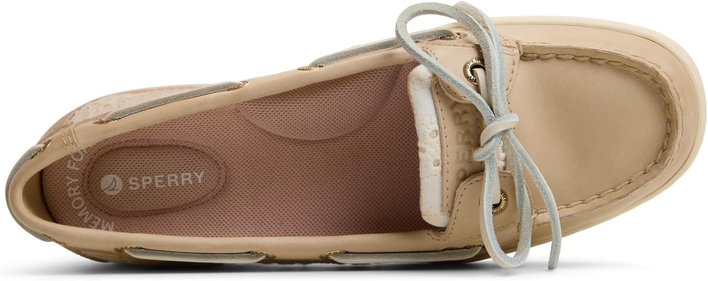 image:imageSperry Womens Angelfish 1Eye Leather Boat ShoeLight Pink