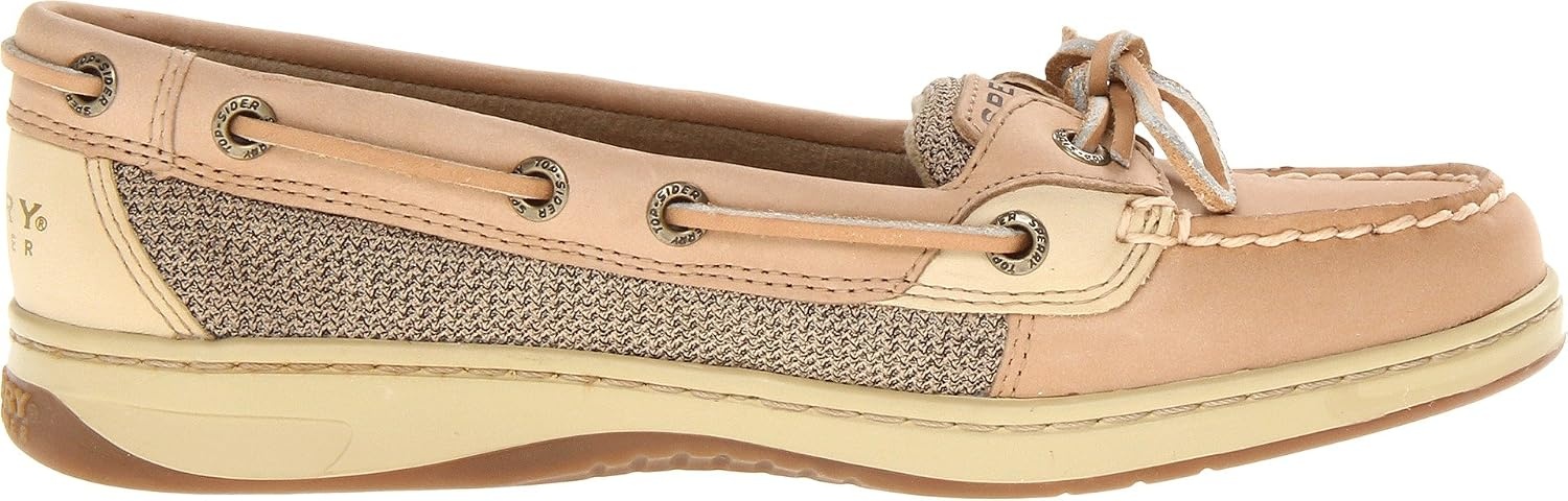 image:imageSperry Womens Angelfish 1Eye Leather Boat ShoeLinenOat