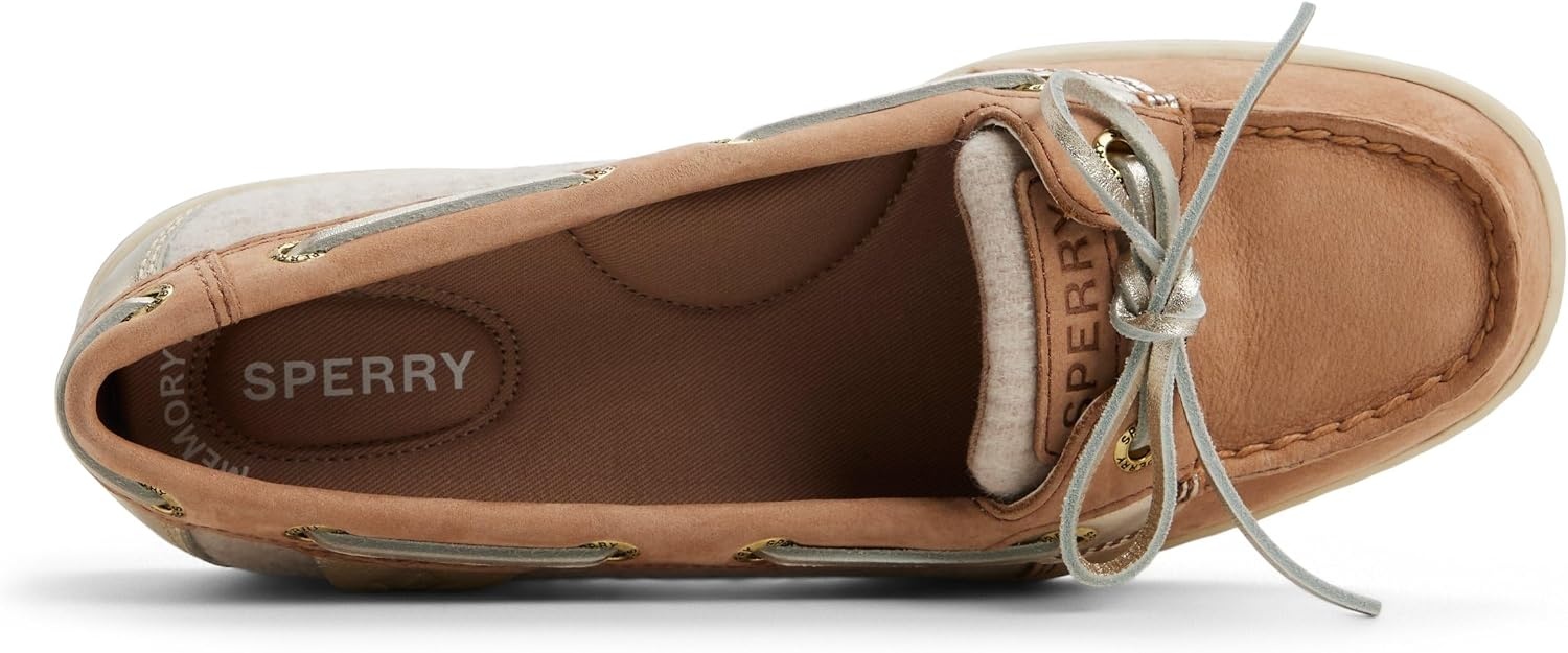image:imageSperry Womens Angelfish 1Eye Leather Boat ShoeTan