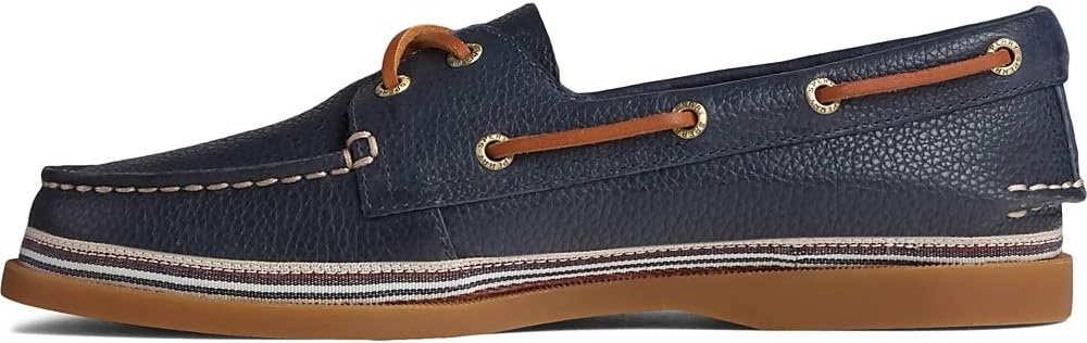 image:imageSperry Womens Authentic Original 2 Eye Leather Boat ShoeNavy Tumbled