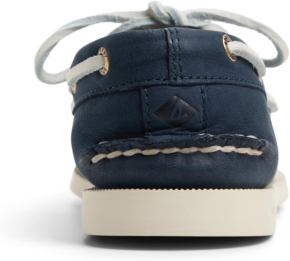 image:imageSperry Womens Authentic Original 2 Eye Leather Boat ShoeNubuck Navy