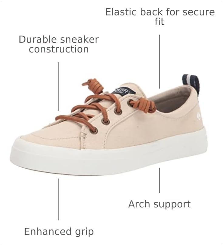 image:imageSperry Womens Crest Vibe SneakerLinen Brown
