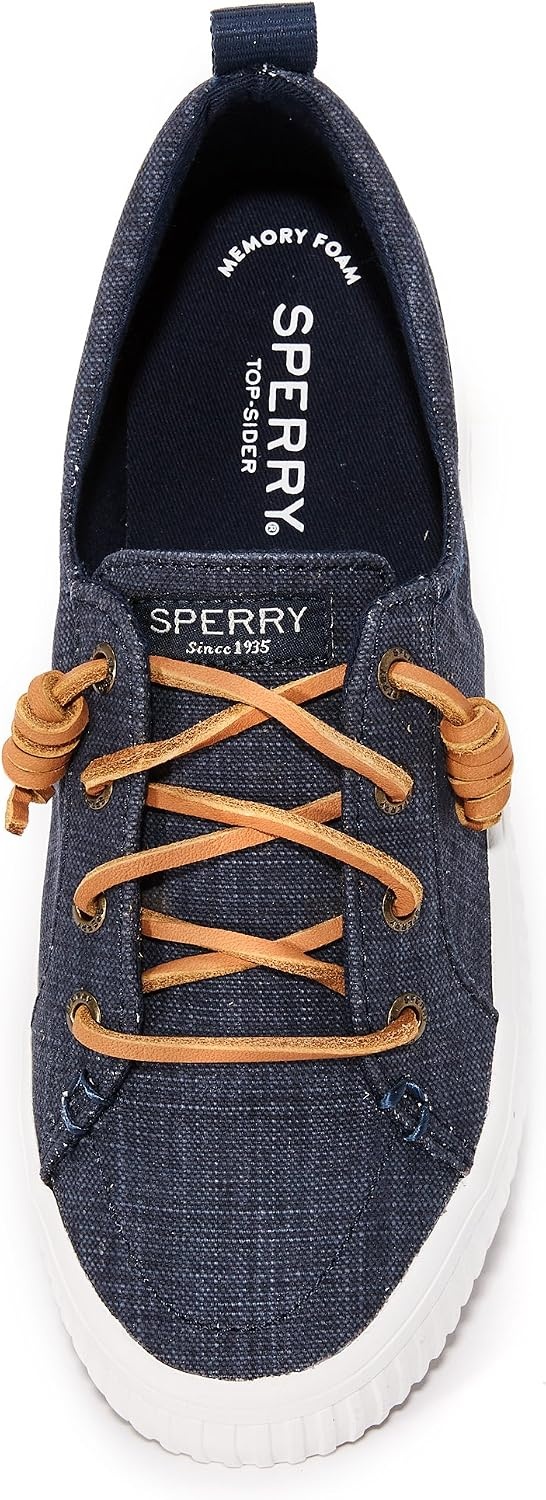 image:imageSperry Womens Crest Vibe SneakerLinen Navy