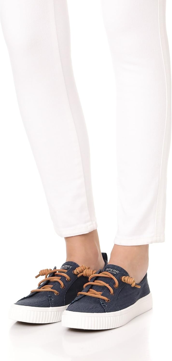 image:imageSperry Womens Crest Vibe SneakerLinen Navy
