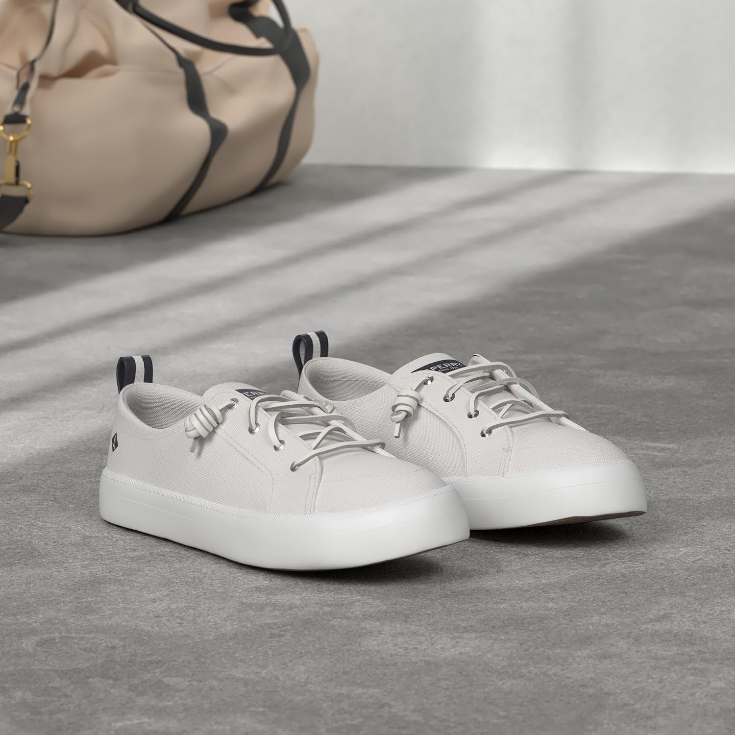 image:imageSperry Womens Crest Vibe SneakerLinen White
