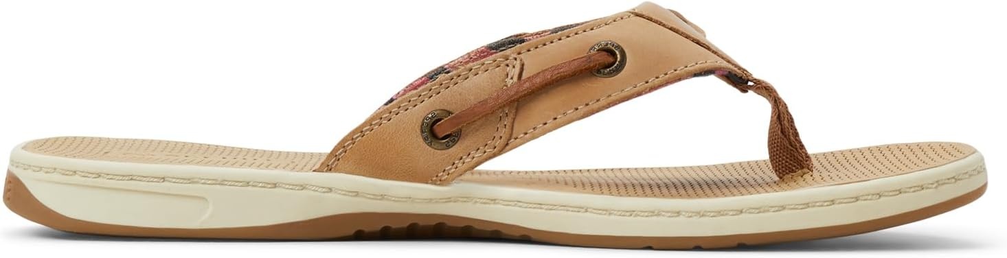 image:imageSperry Womens Seafish Leather Flip Flop SandalBeige