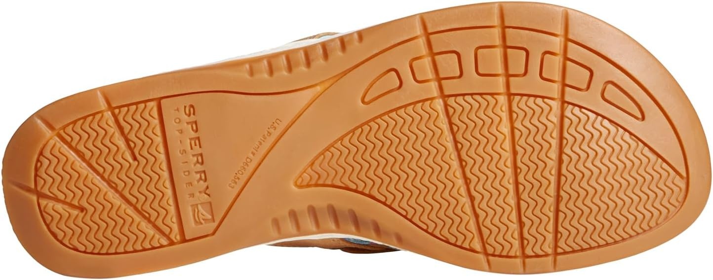 image:imageSperry Womens Seafish Leather Flip Flop SandalTan