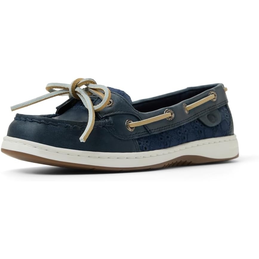 image:imageSperry Womens Angelfish 1Eye Leather Boat ShoeNavy