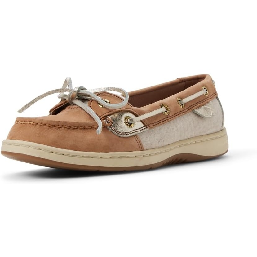 image:imageSperry Womens Angelfish 1Eye Leather Boat ShoeTan
